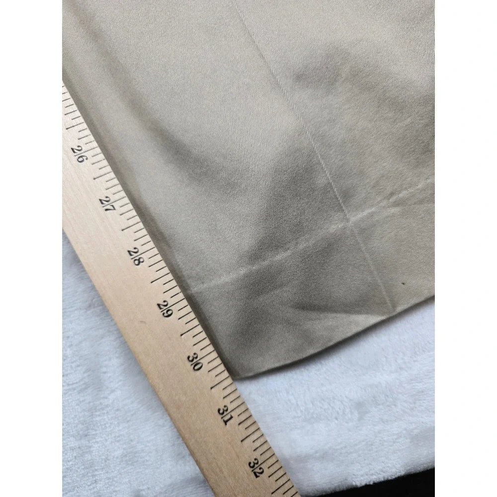 Banana Republic Chino Pants Mens 31x31 Khaki Cotton Non-Iron Tailored Slim Fit‎